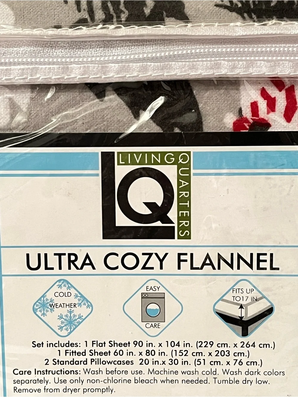 Ultra Cozy Queen Flannel Sheet Set Cold Weather Bedding
